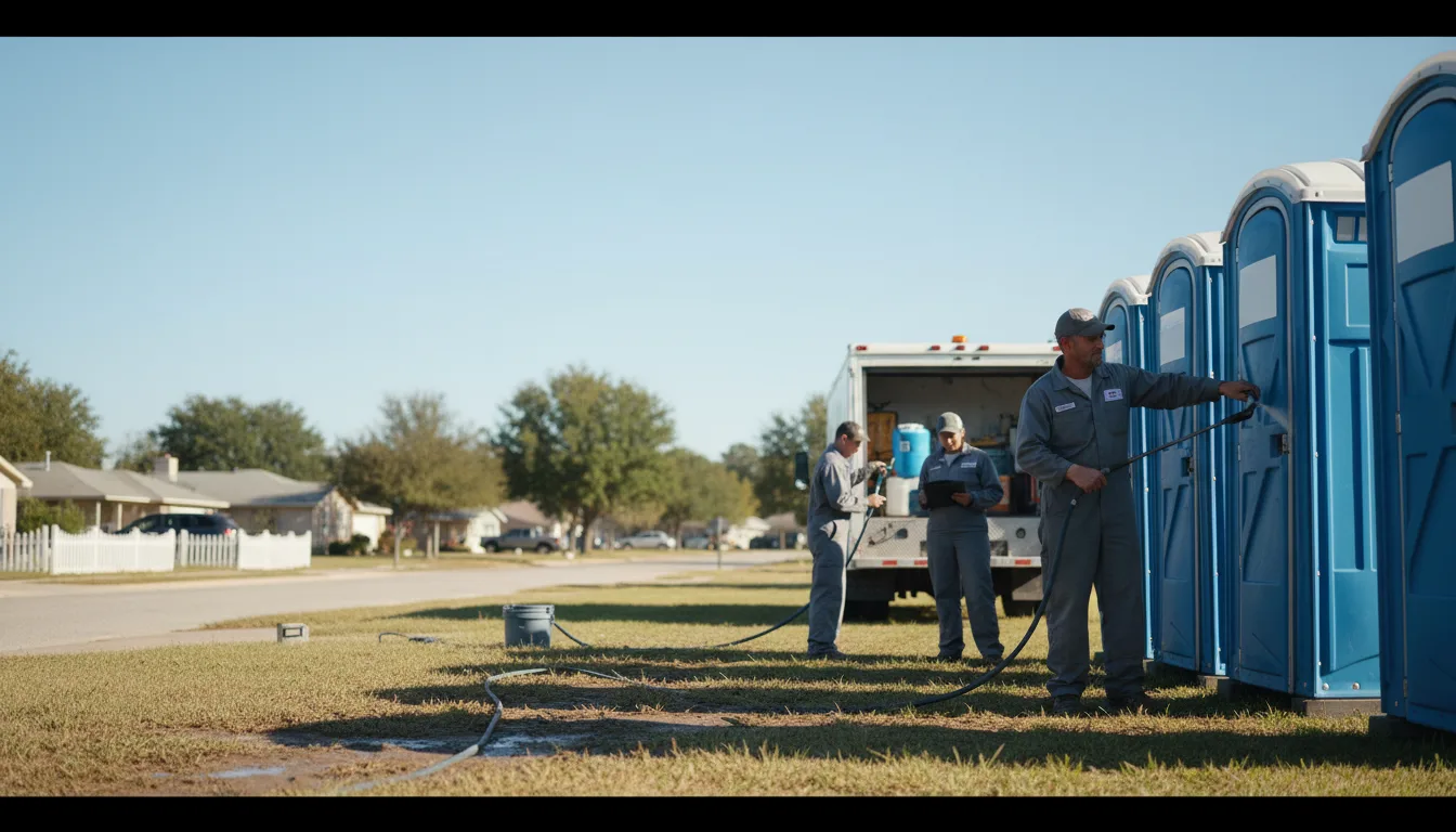 Long-Term Portable Toilet Rental in Winslow, AR near me